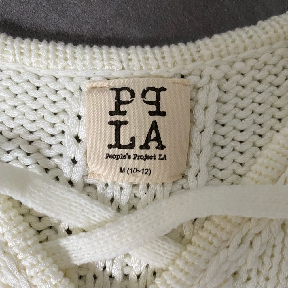 PPLA Fringe Festival Beige cream poncho top girls 8 10 12 14 XXS women’s xs